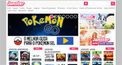 Desktop Screenshot of jamster.com.br